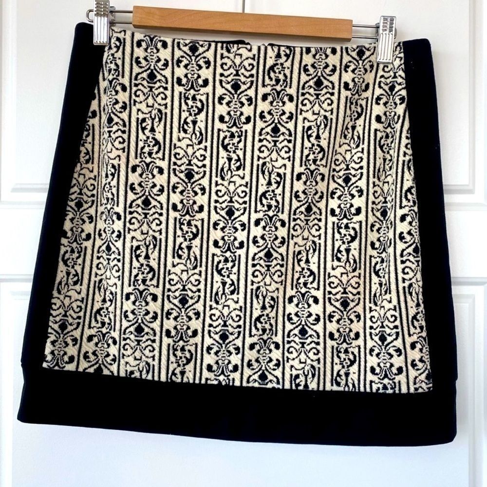 WALTER BAKER || patterned mini skirt